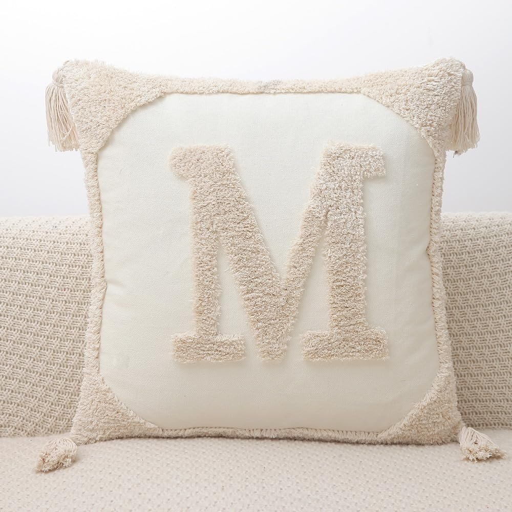 monogrammed pillows personalized gift