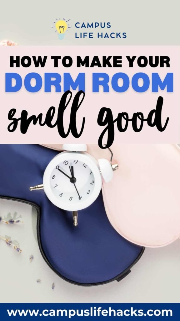 how to make your dorm room smell good
