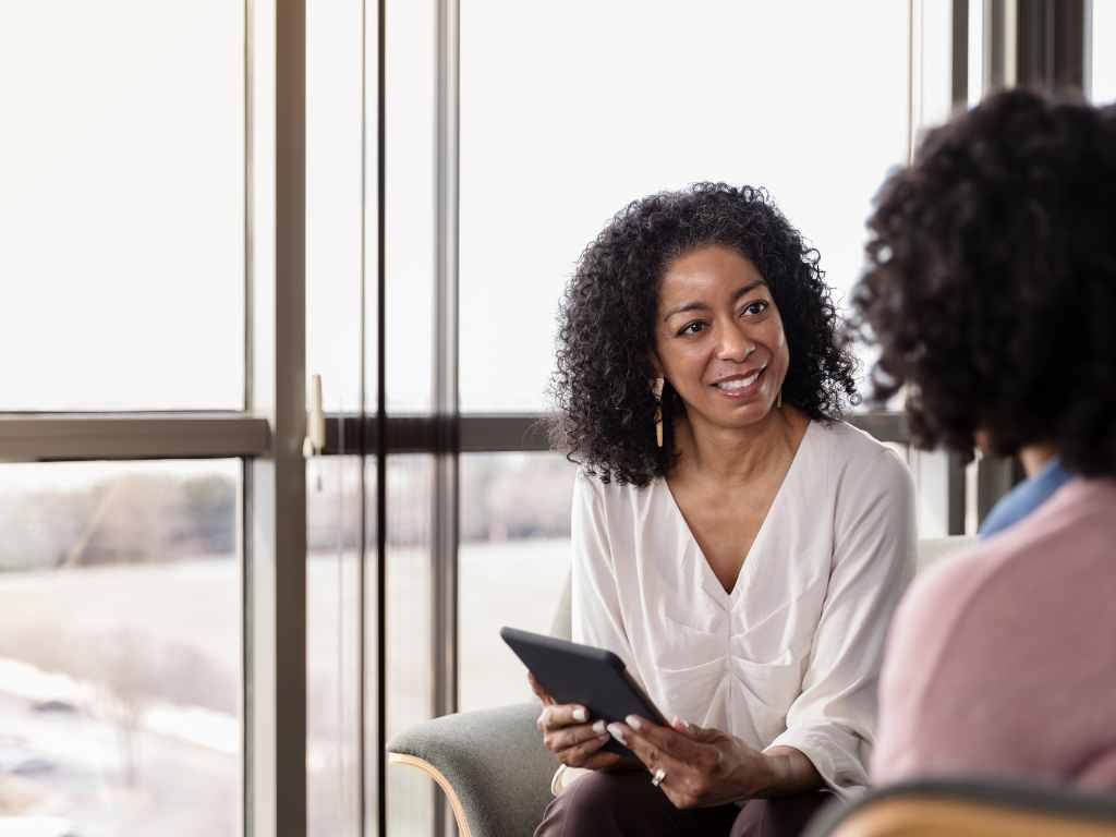 black woman college counselor