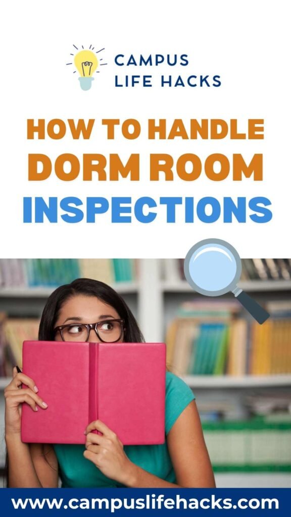 how to handle college dorm room inspections