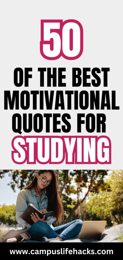 50 Motivational Quotes for Students Taking Exams