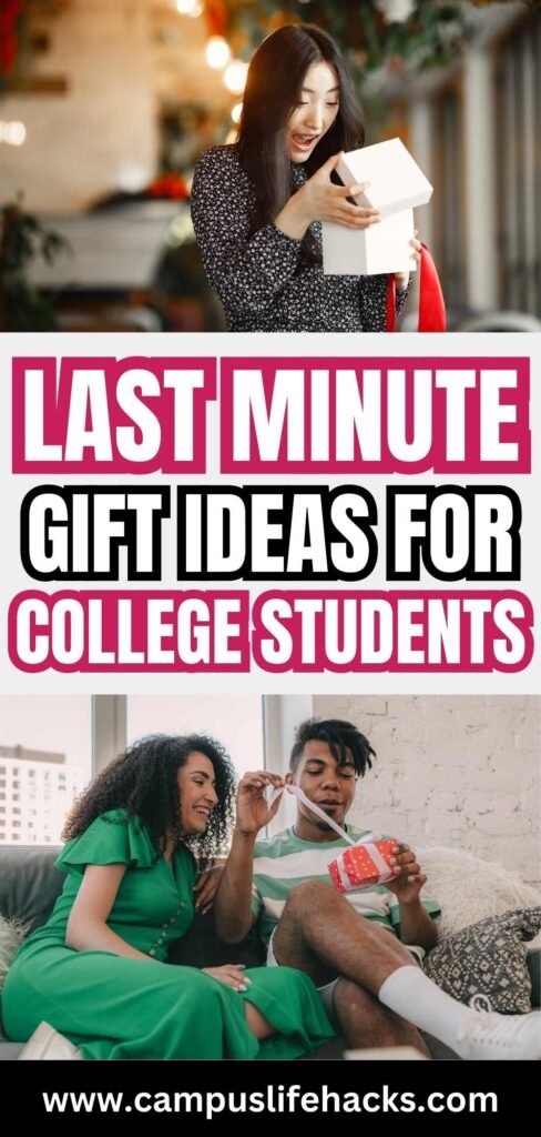 last minute gift ideas for college students