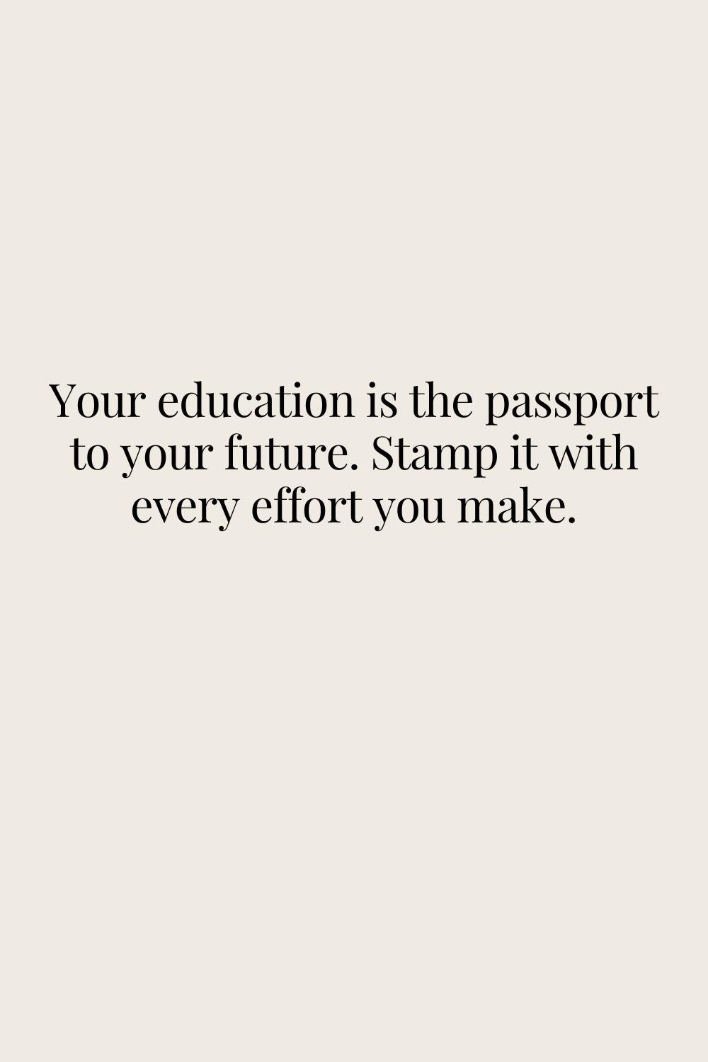 Motivational Quotes for Students to Study Hard