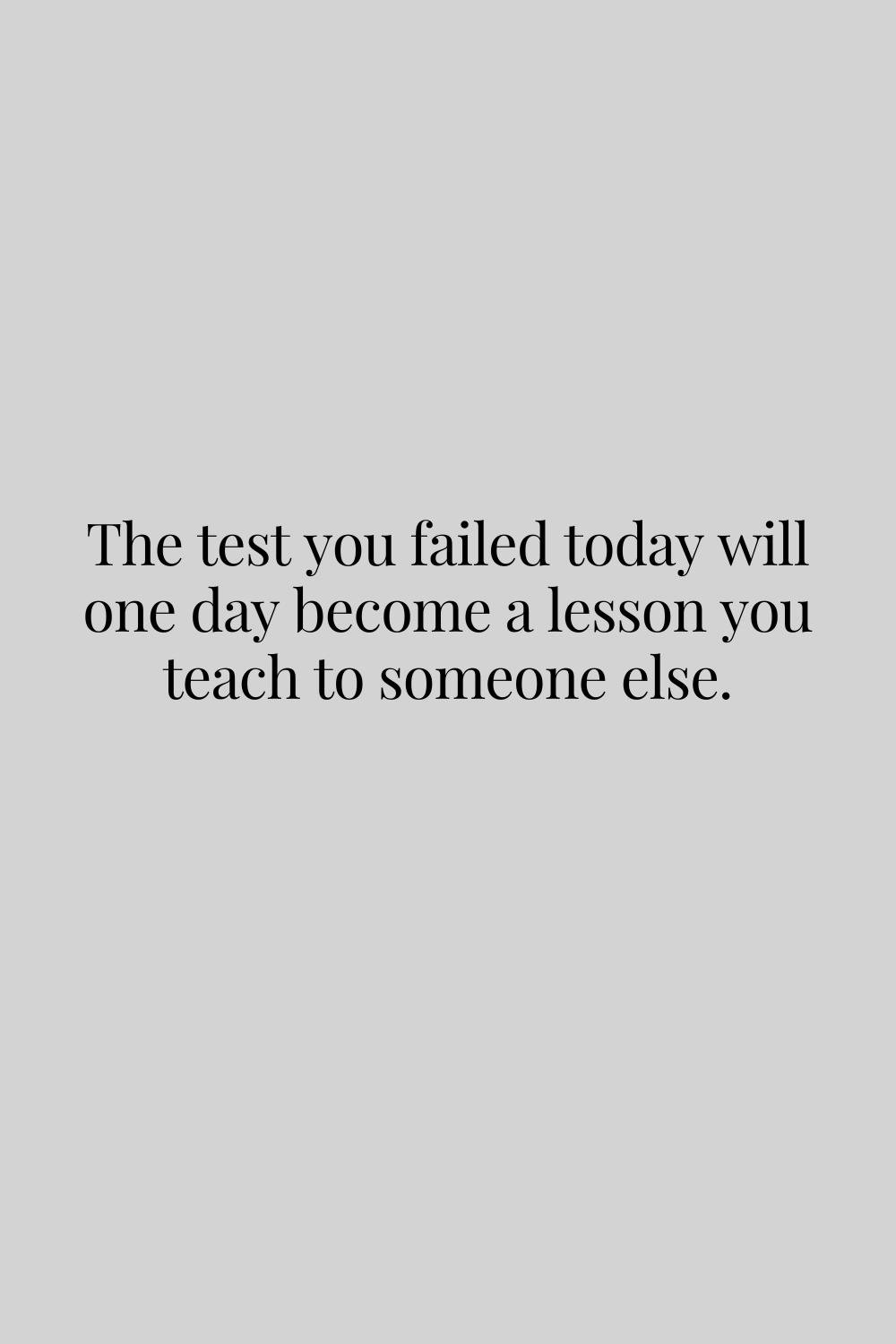 student failure quotes