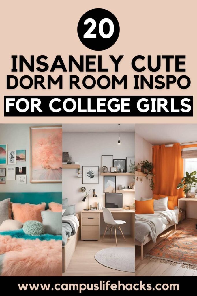 dorm room decor ideas for college girls