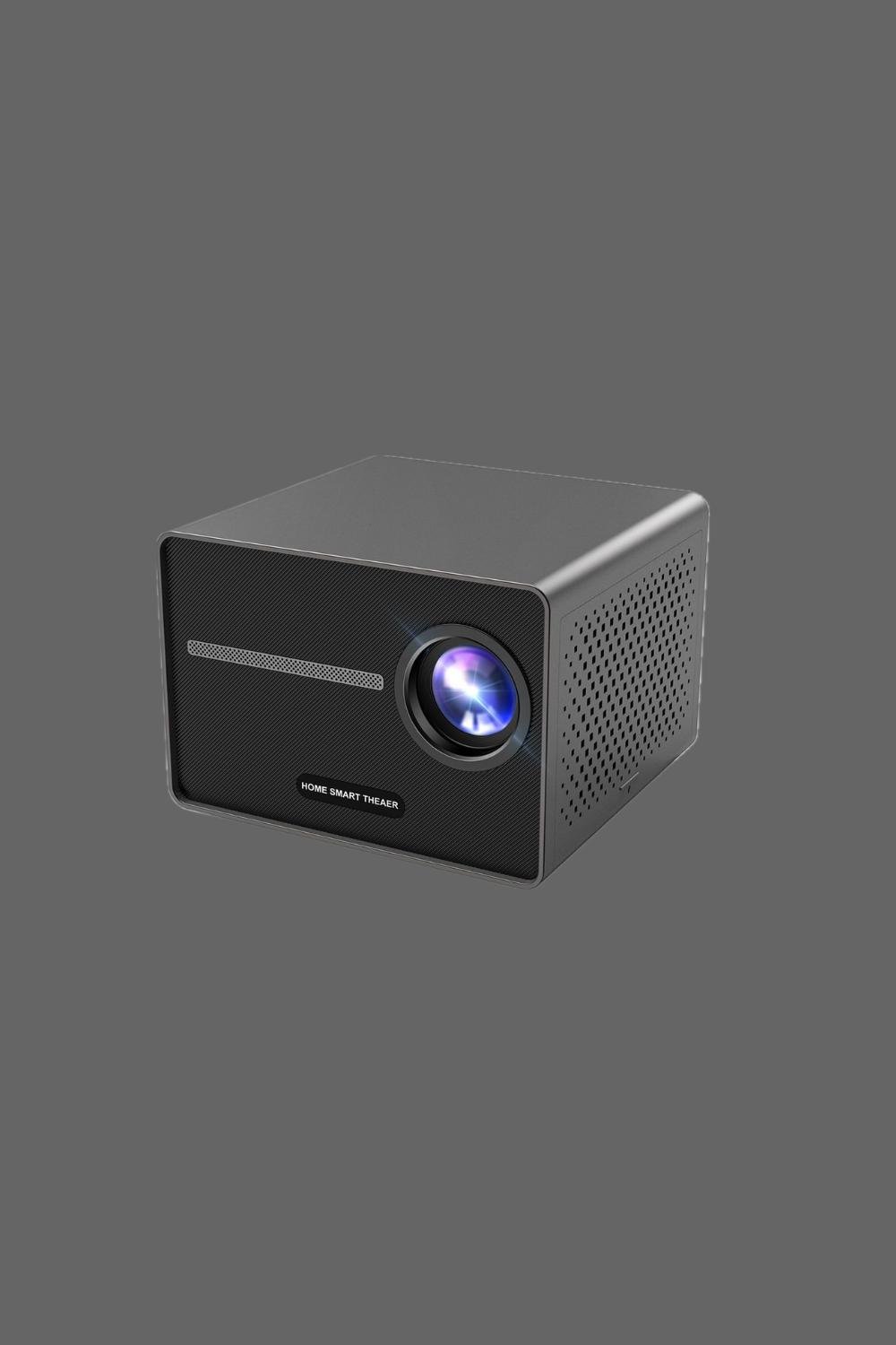 black mini projector