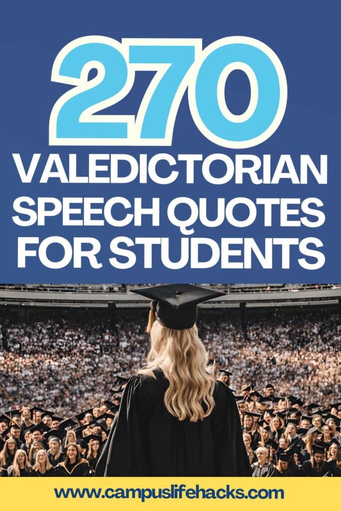 valedictorian speech quotes